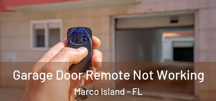  Garage Door Remote Not Working Marco Island - FL